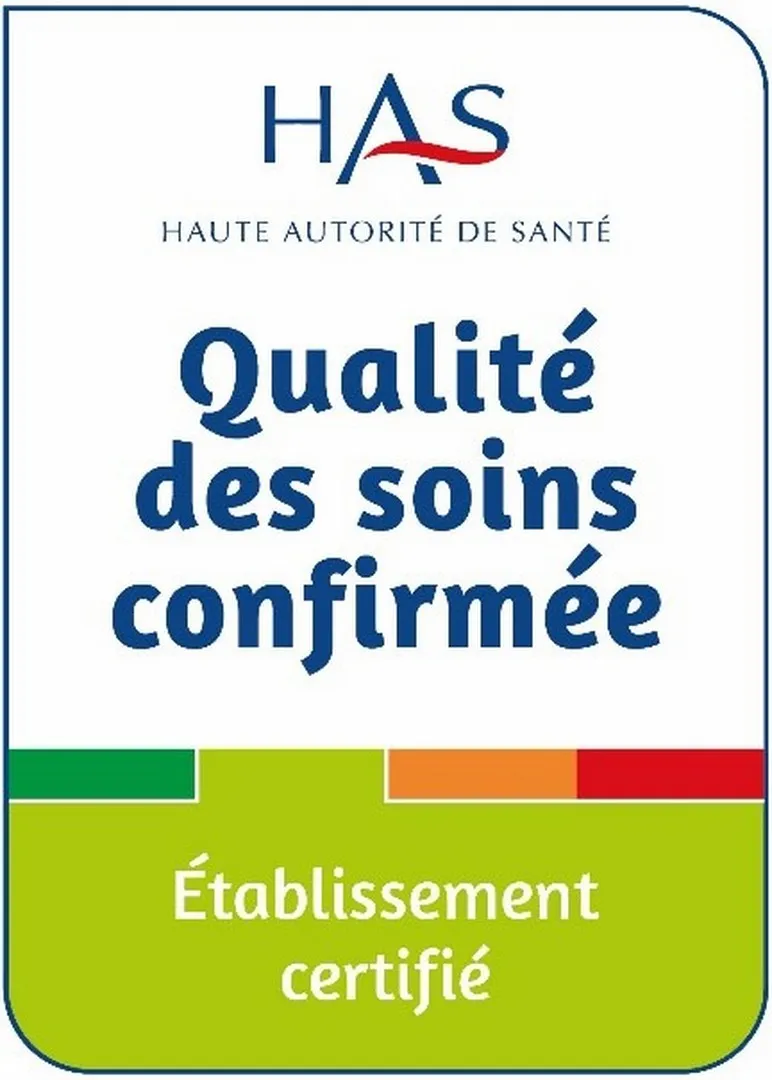 Logo HAS Qualité soins confirmée