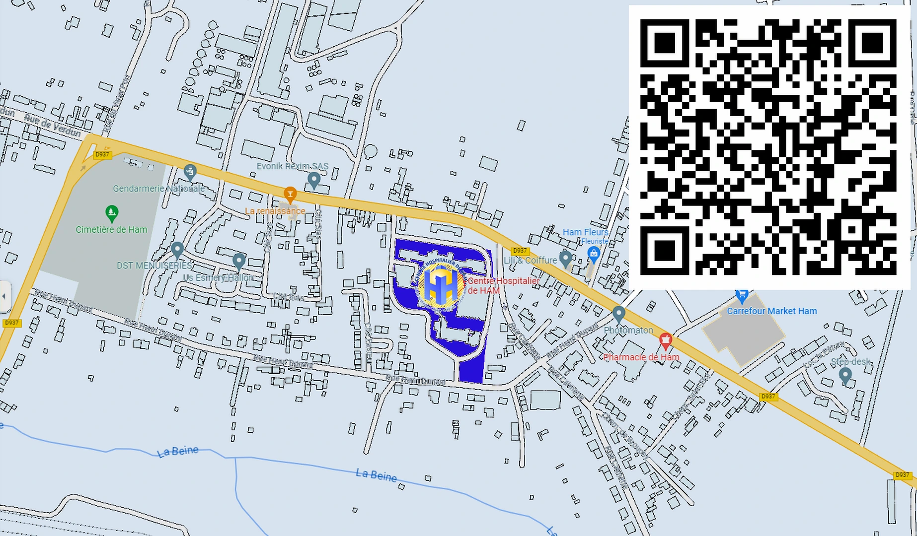Carte HAM
